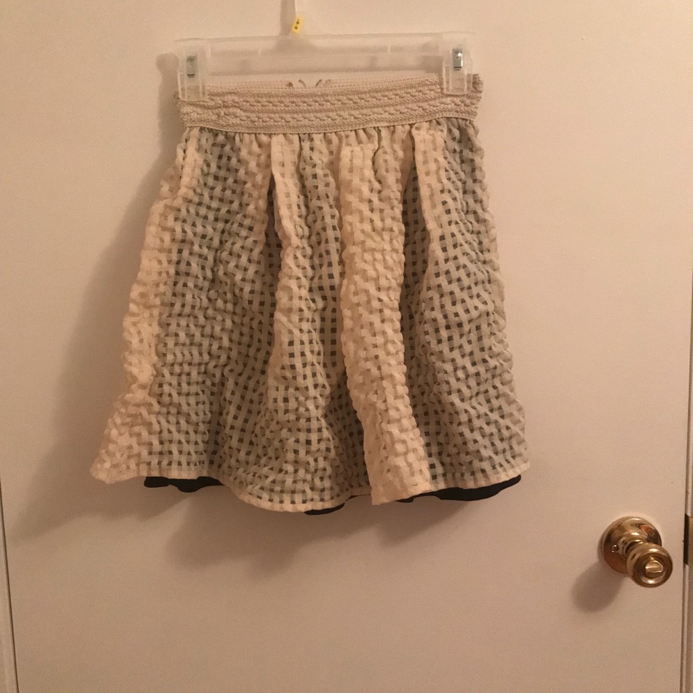 Patterend circle skirt